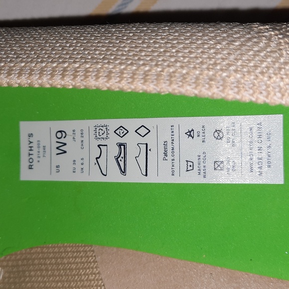 ROTHY'S The High Point Comfort Heels NWOT Sand Stone 9 - Picture 4 of 6